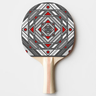 Ping Pong Raquette de ping-pong à vision tunnel