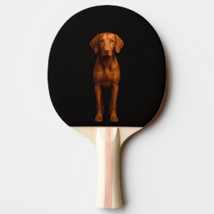 Ping Pong Raquette de ping-pong Black 4 Luxe, Chien Vizsla A