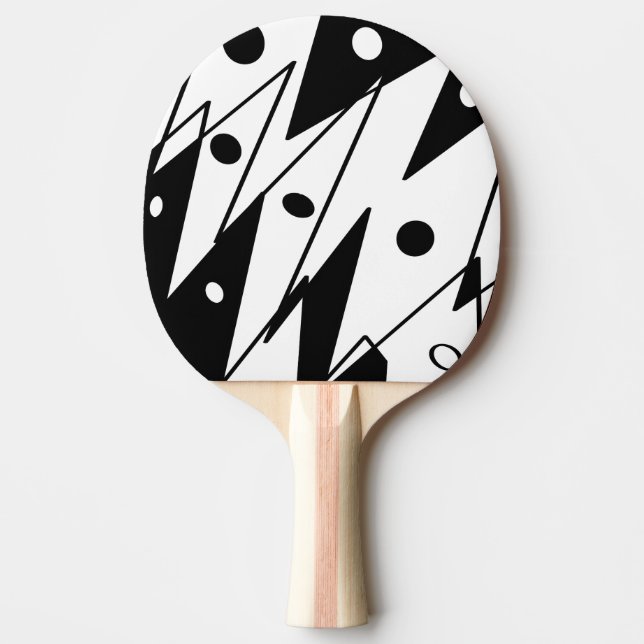 Ping Pong Raquette de ping-pong élégante au design pointu (Devant)