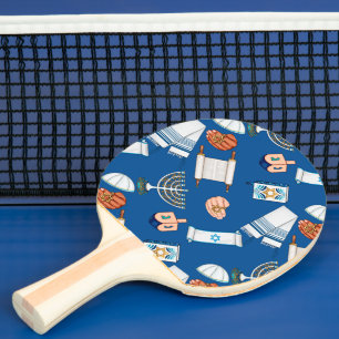 Ping Pong Raquette de ping-pong Hanukkah Fun
