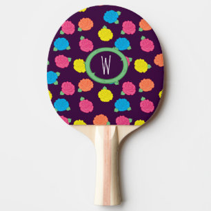 Ping Pong Raquette de ping-pong Neon Roses