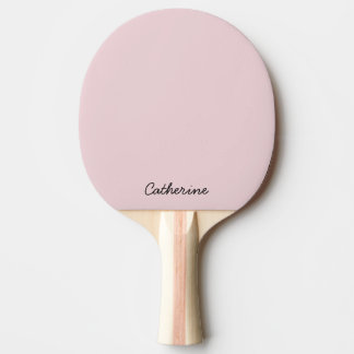 Ping Pong Raquette de ping-pong personnalisée rose pastel te