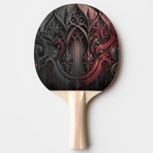 Ping Pong Raquette de Tennis de Table Élégance Gothique – Cu