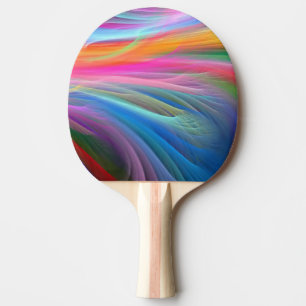 Ping Pong Schläger/Bunte Abstracte Tischtennis Schläger