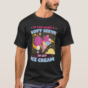 Ping Pong Soft Serve Go Tischtennis T-Shirt