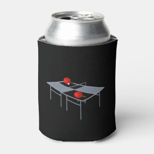 Ping Pong Table with Paddles, Dosenkühler