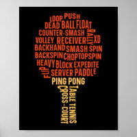 Ping Pong Tischtennis Backhand Rückspin Block