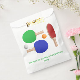 Ping Pong Tischtennis Geburtstagsparty Geschenktütchen