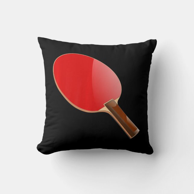 Ping Pong Tischtennis Kissen (Vorderseite)