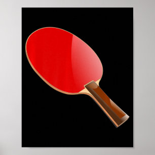 Ping Pong Tischtennis Poster