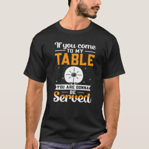 Ping Pong Tischtennis T-Shirt