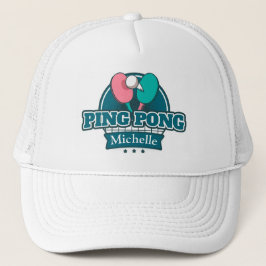 Ping Pong Trucker Hat Truckerkappe