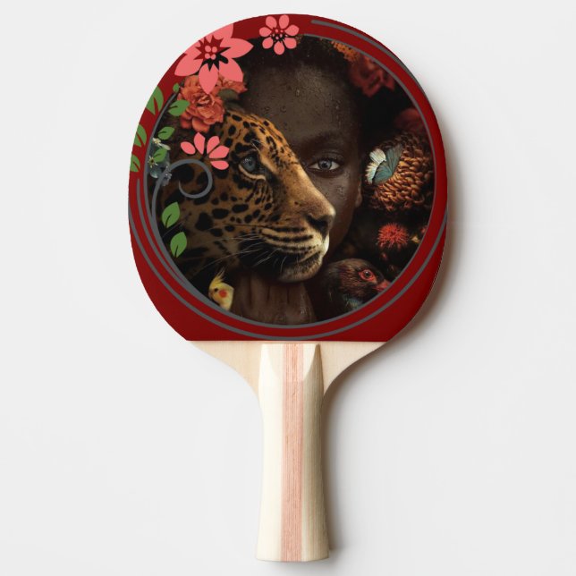 Ping pong vibes  tischtennis schläger (Vorderseite)