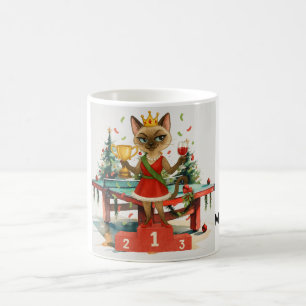 Ping Pong Weihnachten Thema Kaffeetasse