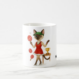 Ping Pong Weihnachten Thema Kaffeetasse