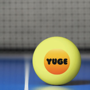 PING PONG YUGE ! BALLE DE PING-PONG