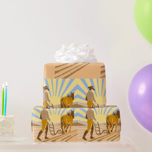 Pingen eines Felds Geschenkpapier