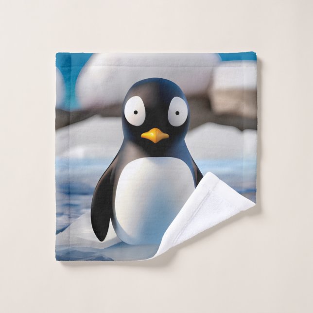 Pingouin (Gant de toilette)