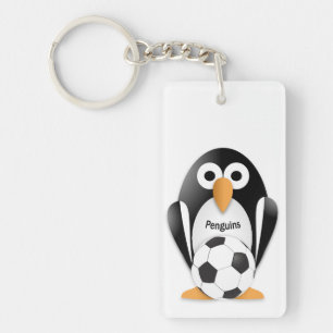 Pingouin avec balle de football