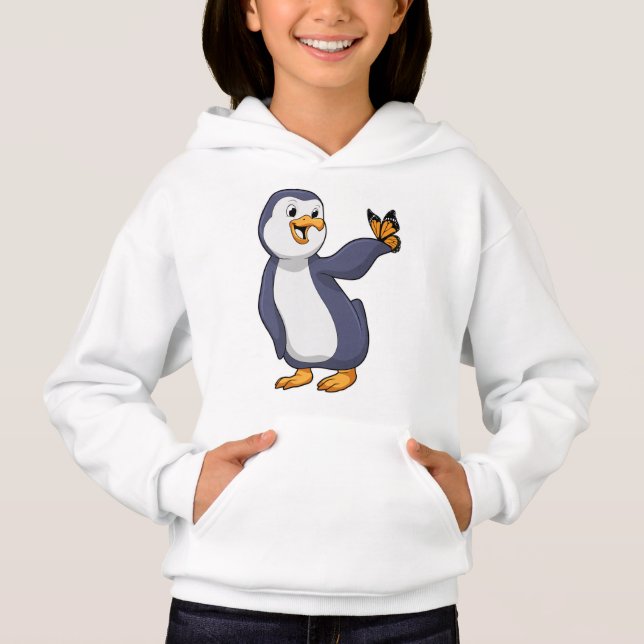 Pingouin avec papillon (Devant)