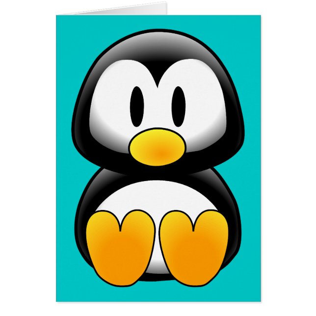 Pingouin bébé mignon (Devant)