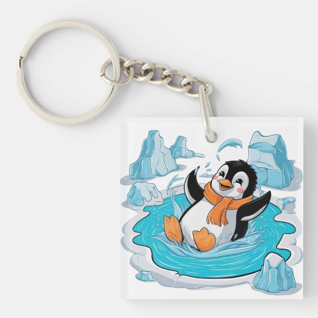 Pingouin dans la glace (Devant)