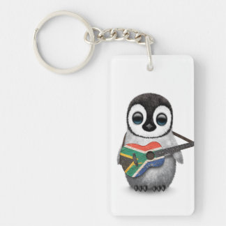 Pingouin jouant la guitare sud-africaine de