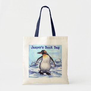Pingouin mignon Livre personnalisé sac
