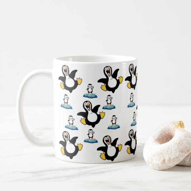 Pingouin Mug (Avec donut)