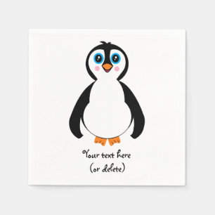 Pingouin serviettes en papier Cocktail