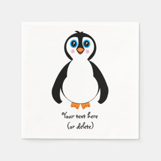 Pingouin serviettes en papier Cocktail