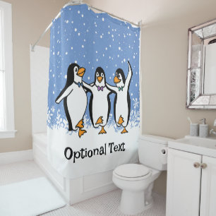 Pingouins de danse Design Douche rideau