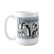 Pingouins de la tasse du monde