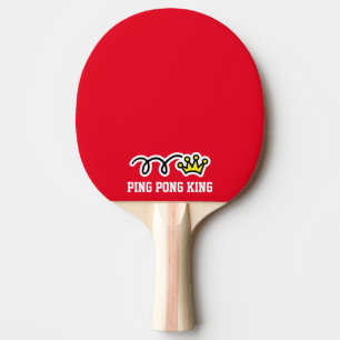 Pingpong-Kronenpaddel für Tischtennis Schläger