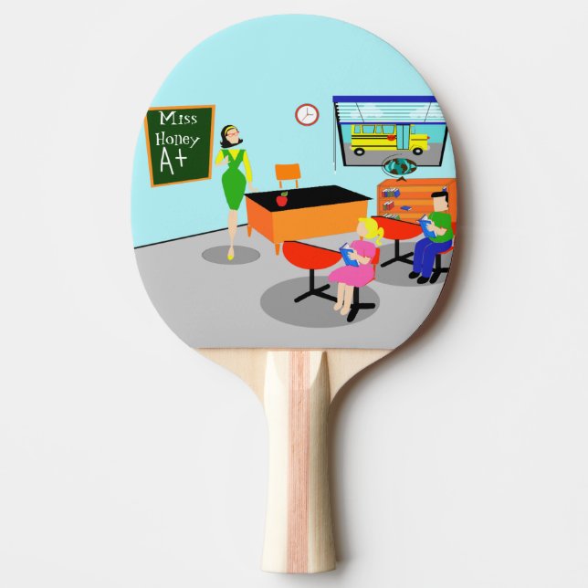 Pingpong-Paddel Tischtennis Schläger (Vorderseite)