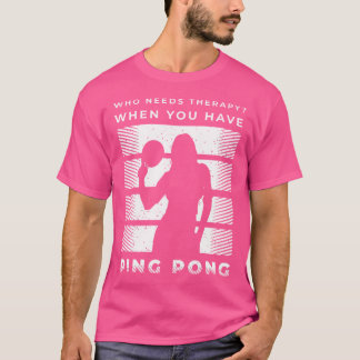 Pingpong-Shirts und Tischtennis für Damen T-Shirt