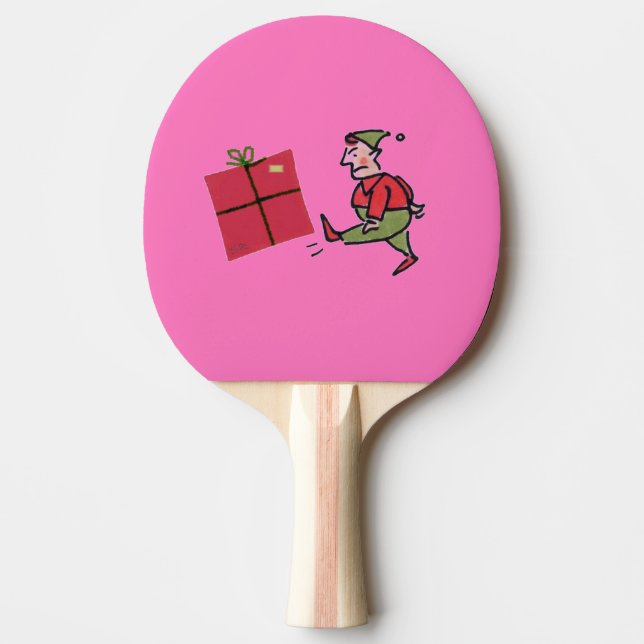 Pingpongpaddel aus Angry Elf Tischtennis Schläger (Vorderseite)