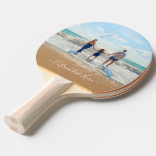 Pingpongpaddel mit Foto Tischtennis Schläger