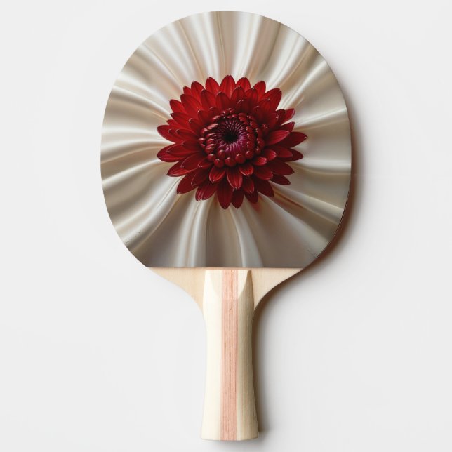 Pingpongpaddel mit japanischen Farben Tischtennis Schläger (Rückseite)