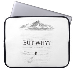 Pinguin Aber Warum Berge  Laptopschutzhülle
