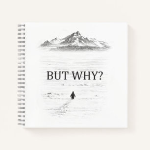 Pinguin Aber Warum Berge  Notizbuch