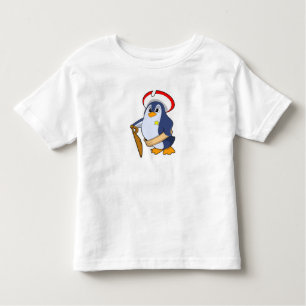 Pinguin als Pirate mit Hut Kleinkind T-shirt