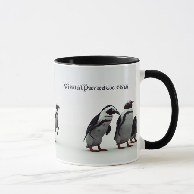 Pinguin-Anordnung Tasse (Rechts)