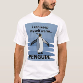 Pinguin Aquatic Flightless Animal Funny T-Shirt