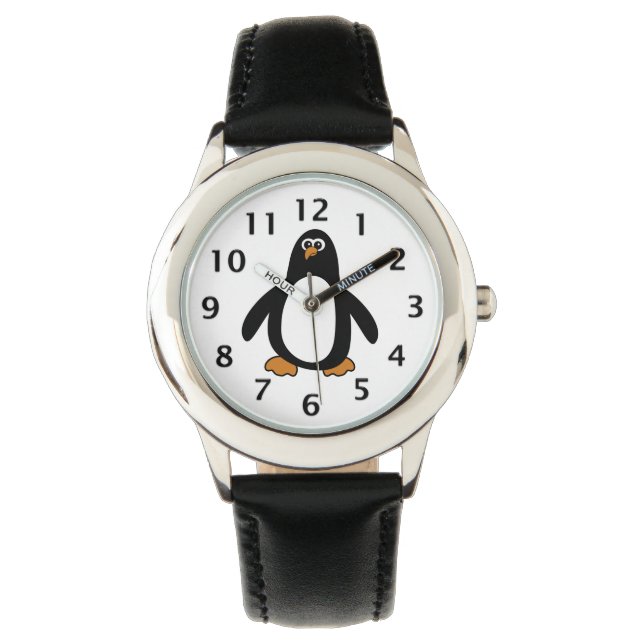 Pinguin Armbanduhr (Vorderseite)