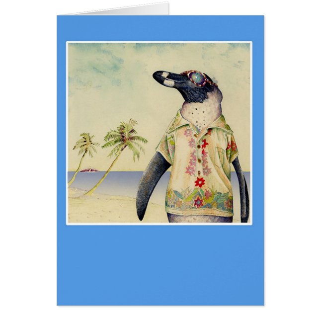 Pinguin auf Ferien (Vorne)