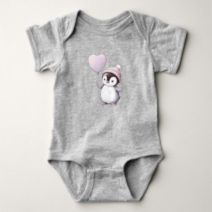 Pinguin Baby Strampler