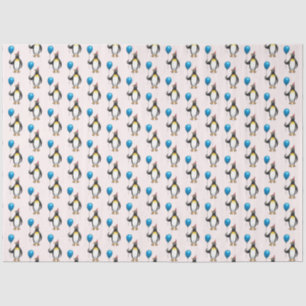 Pinguin Ballon Partyhut Seidenpapier