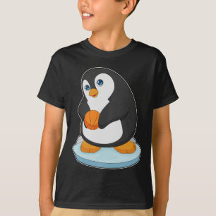 Pinguin Basketballspieler Basketball T-Shirt