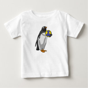 Pinguin beim Handball Sports Baby T-shirt